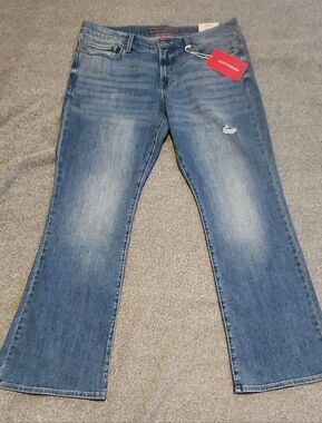Lucky Brand Sweet Mid Rise Boot Jeans NWT Size 14/32A Advanced Stretch